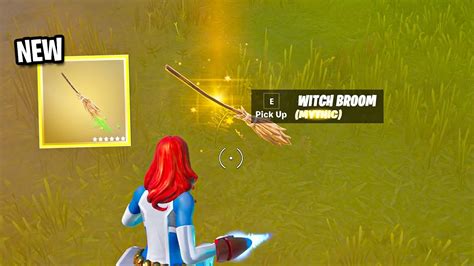 How to get a witch broom in fortnite